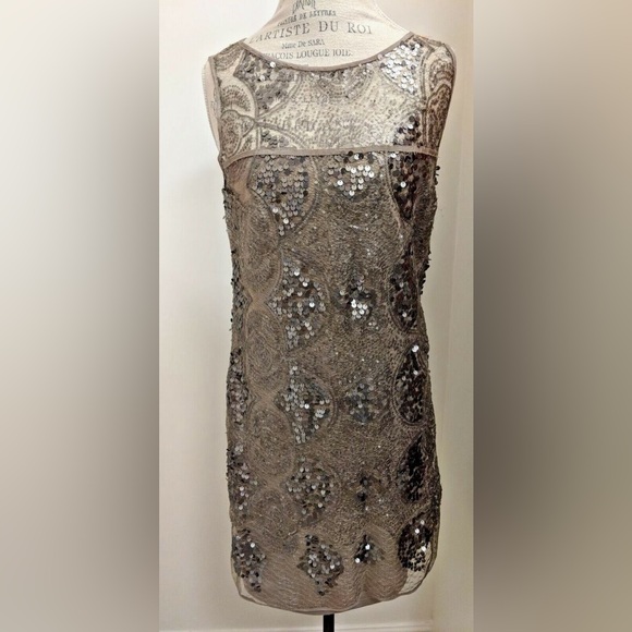 Max Studio Dresses & Skirts - Vintage Y2K Max Studio sequin dress XS flapper roaring 20s party gatsby